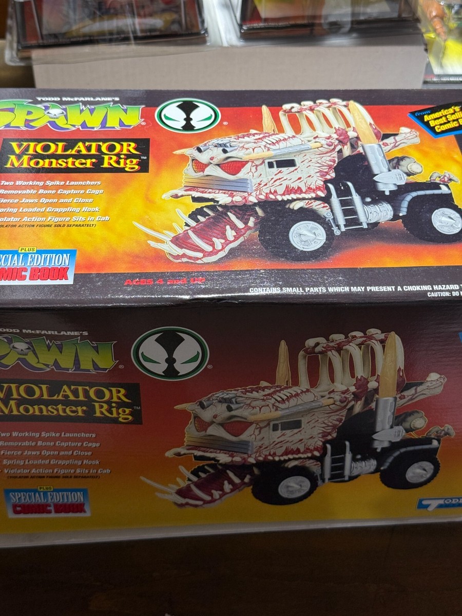 Spawn Violator Monster Rig Action Vehicle McFarlane Toys Spawn Violator Monster Rig Action Vehicle McFarlane Toys