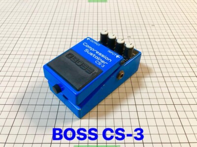 BOSS CS-3 With box Compression Sustainer Guitar Effects Pedal   From Japan
