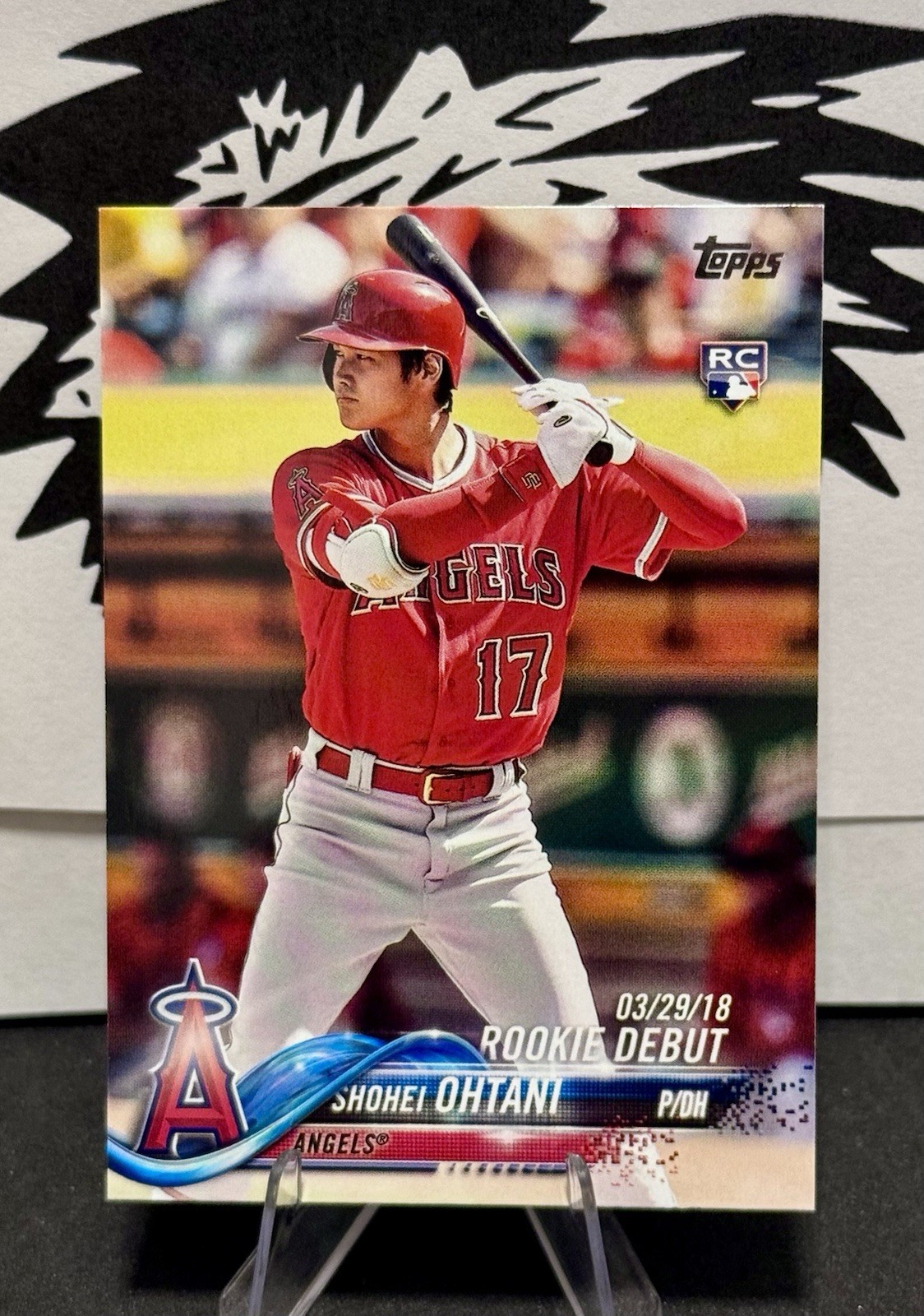 2018 Topps Update Shohei Ohtani RC Rookie Debut US285