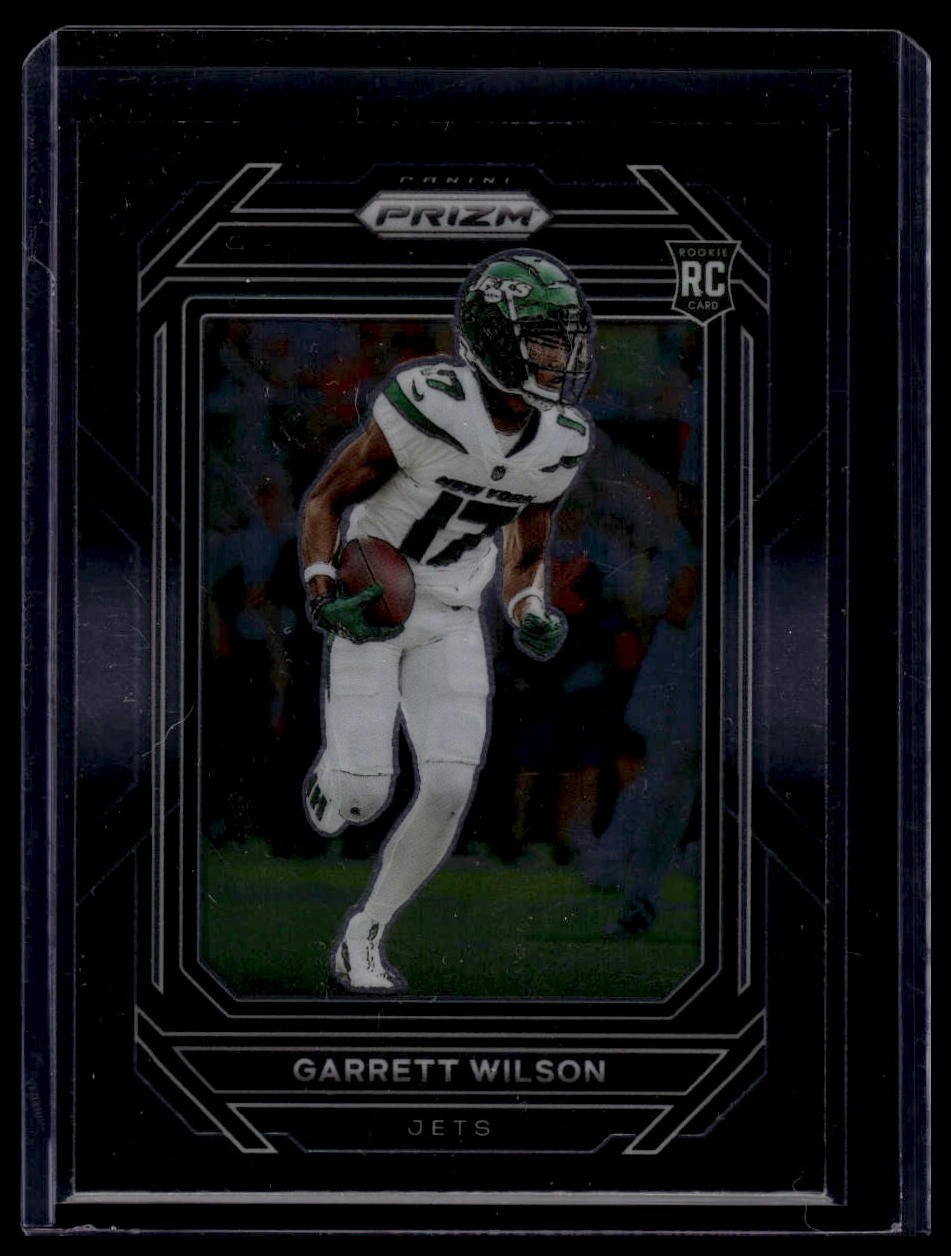 2022 Panini Chronicles #PB-12 Garrett Wilson Prizm Black Rookie