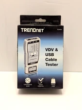 TRENDnet VDV and USB Cable Tester, NDAA TAA Compliant, TC-NT3, NEW