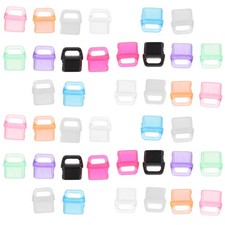 50pcs Type C Dust Plug: USB Cover - Charging Protector Cap with Hanging