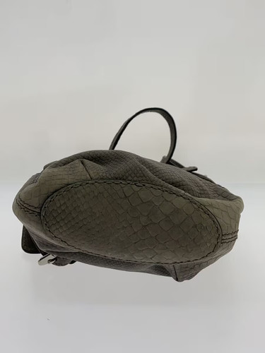 ARMANI EXCHANGE Shoulder Bag in Gray Cowhide Leather, Solid Color, 3252B - Picture 4 of 6
