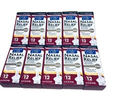 10 Family Care,12hr Nasal Relief Spray Pump Mist Drip 0.5 fl oz Exp:2028