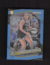 2025 Panini Prizm WNBA #138 Maddy Westbeld Carolina Blue Prizms #/125