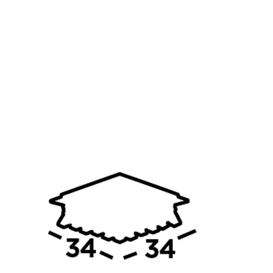 Plafoniera Contemporanea Hanna Alluminio Cromo Vetro Trasparente 4 Luci G9 - Immagine 4 di 4