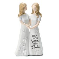 Friendship Gifts for Best Friends - Resin Sister Figurines Best Friend Sister...