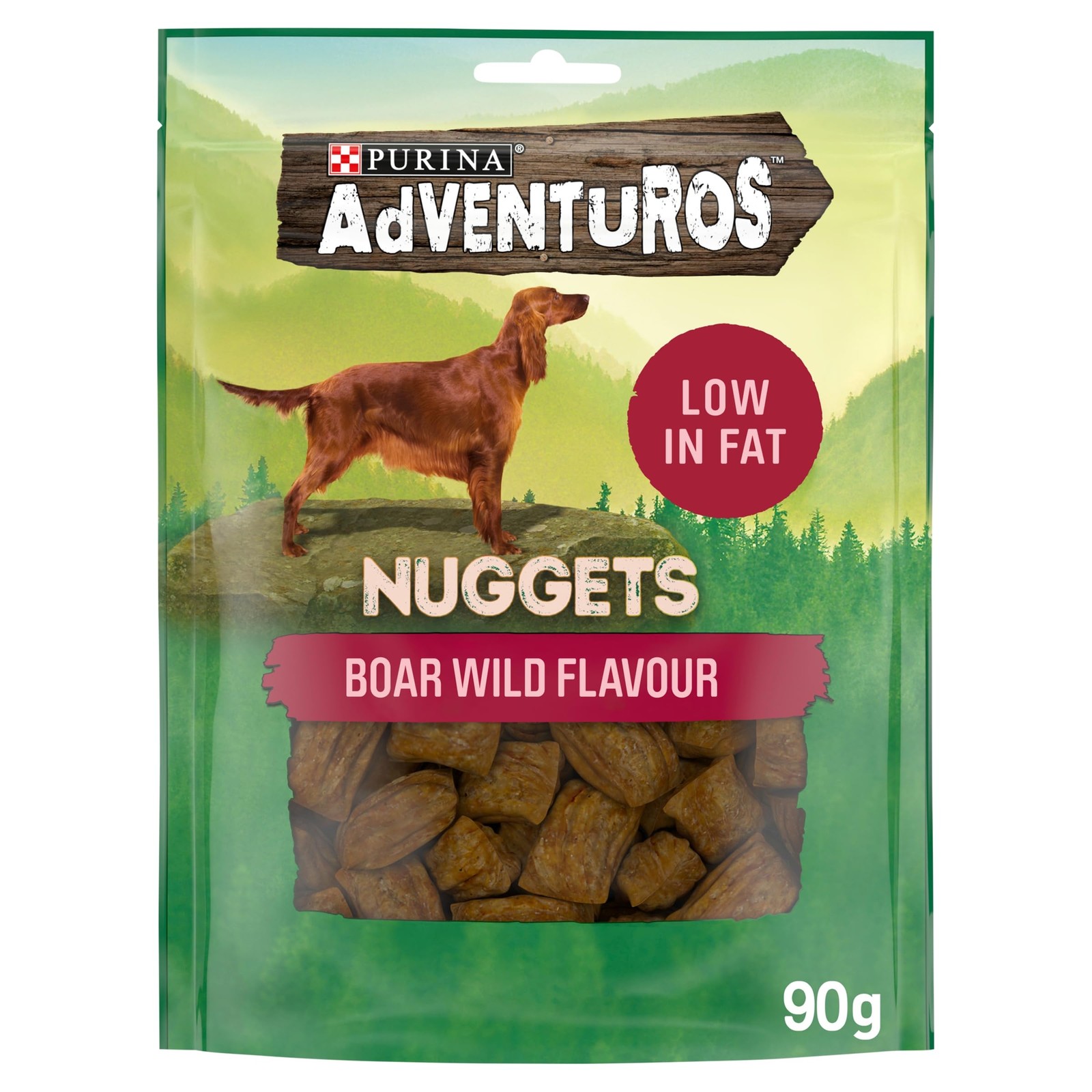 Wild Boar Dog Nuggets Delicious Gourmet Treats 90g Bundle Pack of 6 Bags - Image 3