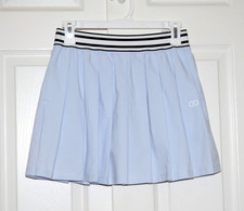 Calia by Carrie Underwood Lt Blue Pleated Mesh Skort Womens Size XS