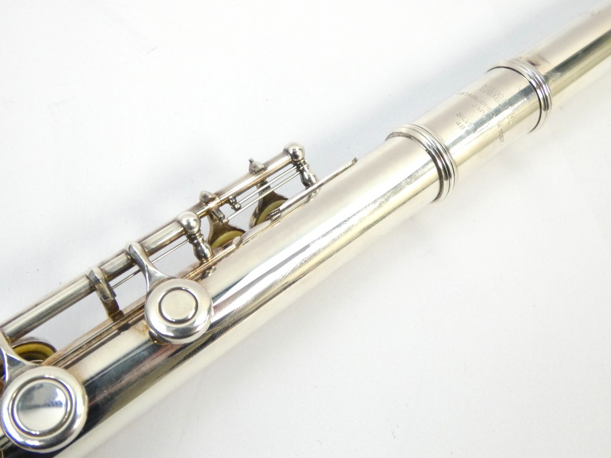 Yamaha YFL-481 Open-Hole Flute - Silver - Made in Japan w/ Case | eBay