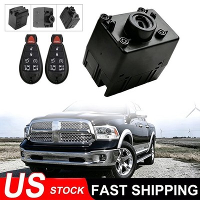 for 2009-2015 Dodge Ram 1500 WIN Module Wireless Ignition Node Node w/Keys USA