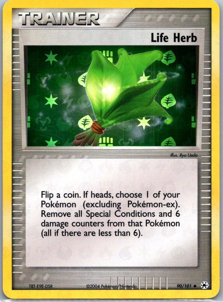 Pokemon TCG Life Herb Uncommon Reverse Holo FireRed & LeafGreen 93/112 LP