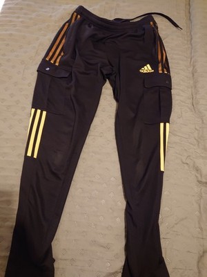 Adidas Primegreen Sporthose Größe M Schwarz Und Gelb
