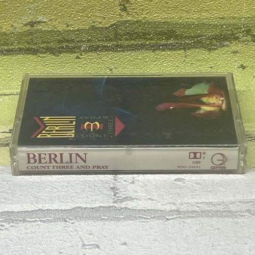 BERLIN - Count Three And Pray (Cassette, 1986, Geffen) M5G 24121 - Picture 2 of 6