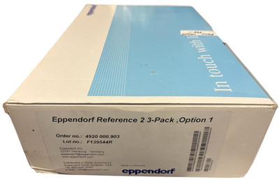 Eppendorf F139544R Reference 2  3-Pack, Option 1 (4920 000.903) F139544R