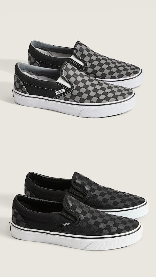 Unisex VANS Slip-On Multicolor Checkerboard US Shoe Size 100