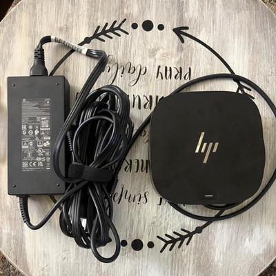 HP HSN-IXO2 USB-C Dock G5 Universal Laptop Docking Station HDMI DP USB 3.0