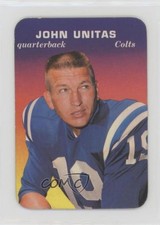 1970 Topps Super Glossy Johnny Unitas #2 HOF