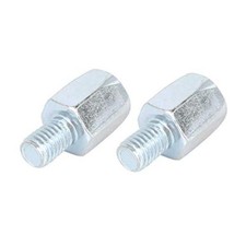2pcs 8mm RH to 8mm LH Motorcycle Rearview Mirrors Reverse Adapter Screws Bolt