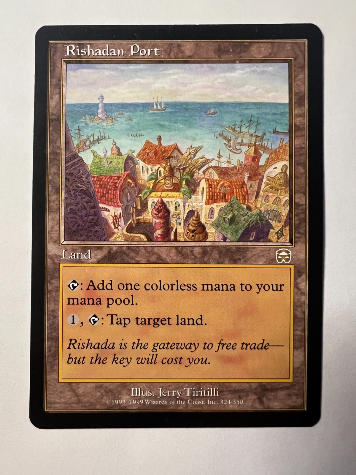 Rishadan Port - Mercadian Masques - LP (Rare, Regular) MTG Magic: the Gathering