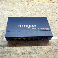 NETGEAR ProSafe FS108 v2 8-Port Unmanaged 10/100 Fast Ethernet Switch
