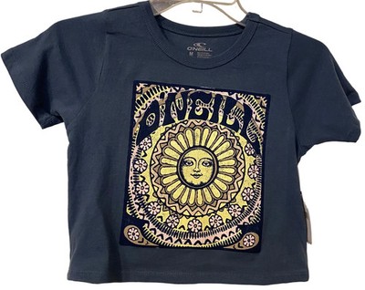 O'Neill Girls Mandala Graphic Crop T-Shirt