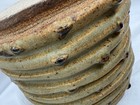 Signed 🍪 HUGE Studio ART Pottery Lidded Jar🍪🍪🍪  Chocolate Chip Cookie Stack — photo 8