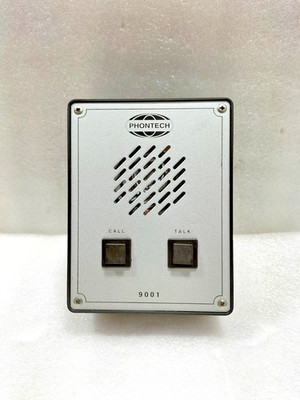 PHONTECH 9001 COMMAND INTERCOM SYSTEM SUBSTATION - TALK BACK