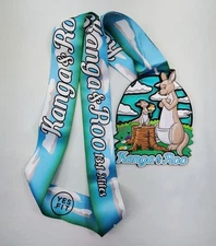 Yes.Fit Virtual Running Club Kanga & Roo 13.1 Miles Race Medal Fitness NICE!