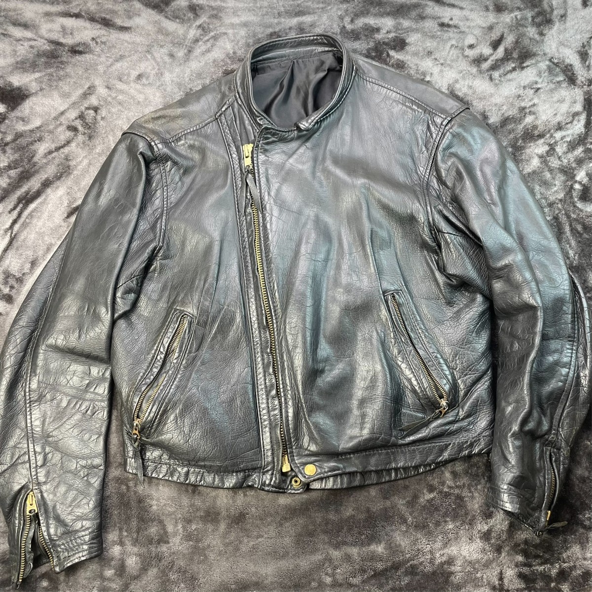Langlitz Cascade Vintage Motorcycle Leather Jacket Made in