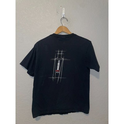 Vintage New Amsterdam Shirt Straight Gin Alcohol Liquor Promo Graphic Medium