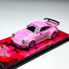 Limited Edition 930 GT RWB 1:64 Pink Valentine's Day Diecast Alloy Model
