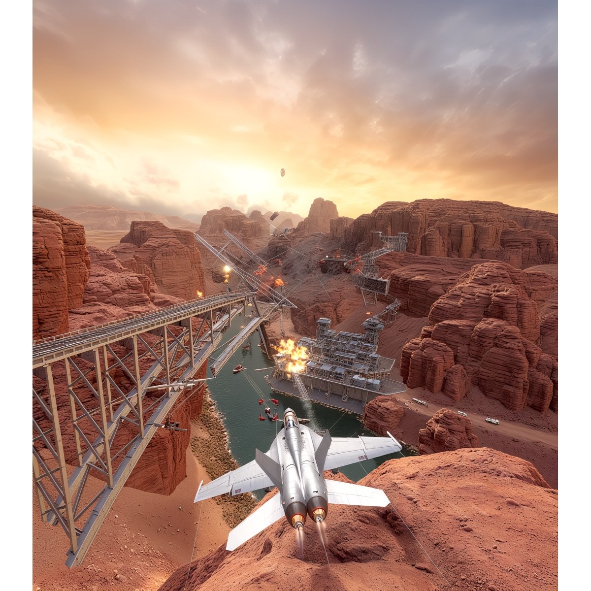 Raw Thrills Top Gun Maverick Flying Driving Simulator Arcade Game