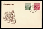 DR WHO 1956 GERMANY DDR FDC COMBO BICYCLE R52036