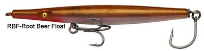 NEW! Super Strike Super ''N'' Fish 3oz Needle Fish Root Beer Float NF7HW-RBF