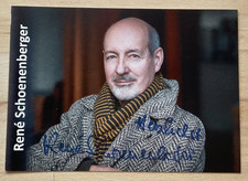 Ren&eacute; Schoenenberger original signierte Autogrammkarte Ak Schauspiel Schweiz