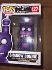 Five Nights at Freddy's Shadow Bonnie Funko Pop #127 . Damaged box.
