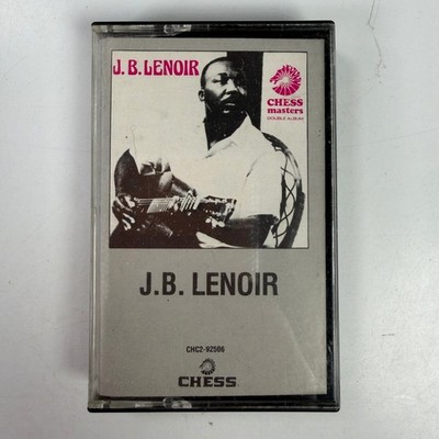 J.B. Lenoir Cassette 1984 Chess Masters Double Album Blues CHC2-92506