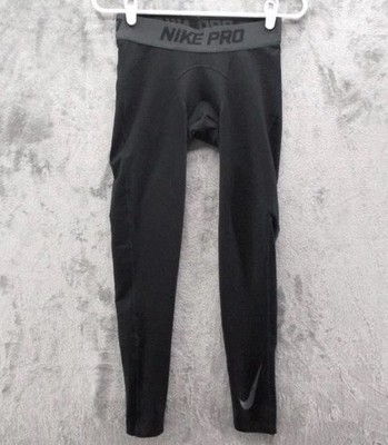 Nike Pro Compression Leggings Mens Small Black Dri-FIT Running Leggings 929711