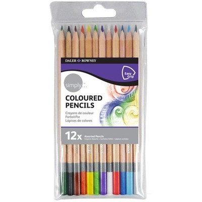 Daler Rowney Simply Colour Pencil Set 12pk