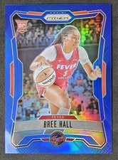 BREE HALL 2026 Panini Prizm Rookie Card #200 Blue Prizm #'d 91/199