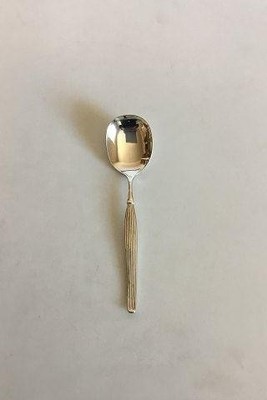 ''Savoy'' Frigast/Gense Silber Teller Marmeladenlöffel