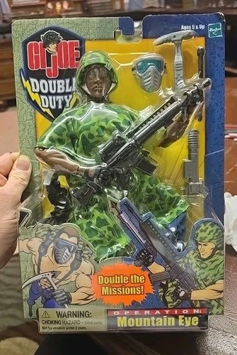 GI Joe 2001 AA Operation Mountain Eye 12" with Accessories, NEW