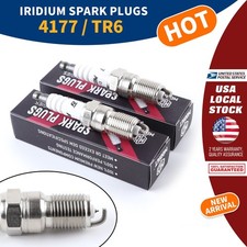 2Pcs For NGK TR6 #4177 Premium Iridium Spark Plugs For 1999-2003 Ford F-150