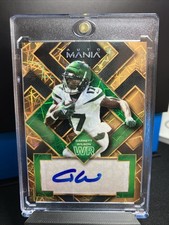 2022 Wild Card AutoMania Garrett Wilson RC Auto Gold 3/4 SSP Rookie Auto Rare ?. rookie card picture