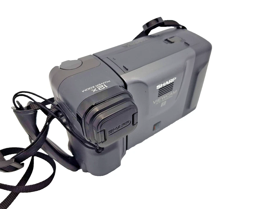 SHARP VL-E66H PAL 8mm Video Video8 Camera Camcorder Recorder VideoCam - Vintage - Image 3 of 4