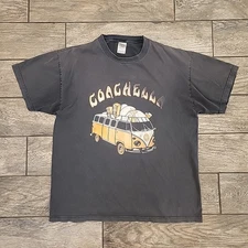 Rare Vtg 2008 Coachella (Prince, Roger Waters) Faded Black Concert T-Shirt, XL