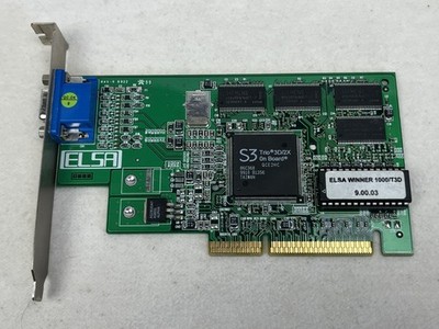 ELSA Winner 1000/T3D S3 Trio3D/2X 8MB AGP Grafikkarte Getestet