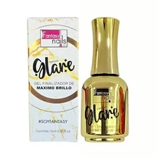 Fantasy Nails Top Coat Glare Máximo Brillo 15ml PRESENTATION VARIES 