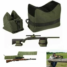 Tactical Shooting Rest Bags Front & Rear Bag Rifle Gun Support Sandbag /Gun Sock